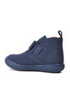 Navy Blue Velcro Baby Boots BN-30490 B