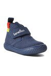 Navy Blue Velcro Baby Boots BN-30490 B