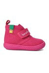 Pink Velcro Baby Boots BN-30490 B