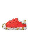 Red Velcro Baby Sneakers BN-30844 B