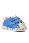 Saks Mavi Cırtlı Bebek Spor Ayakkabı BN-30844 B