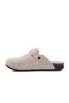 Beige Textile Womens Slippers K-9548 Z