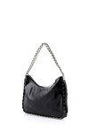 Black Womens Shoulder Bag CCS London 17164 Bag