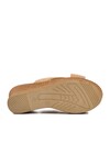 Beige Womens Slippers 22656 Z