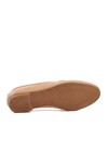 Beige Womens Genuine Leather Casual Shoes CPR-23024 Z