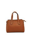 Tan Faux Leather Womens Shoulder Bag 4A10 Bag
