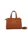 Tan Faux Leather Womens Shoulder Bag 4A10 Bag