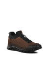 حذاء رجالي كاجوال من الجلد الطبيعي باللون البني 102 19664-MM