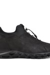 Black Genuine Leather Mens Casual Shoes 102 19664-MM