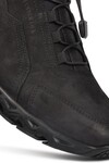 Black Genuine Leather Mens Casual Shoes 102 19664-MM