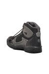 Black-Dark Grey Faux Leather Childrens Boots Tomas 101 20117 F