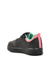Black-Orange Kids Sneakers 900382 Molina Jr. F