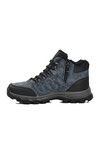 Navy Blue Non-Slip Sole Water Repellent Mens Outdoor Boots X6 M