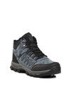 Navy Blue Non-Slip Sole Water Repellent Mens Outdoor Boots X6 M