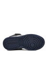 Navy Blue Velcro Unisex Kids Ankle Sneaker PO-10302-1 F