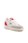 White-Red Mens Sneakers LC-31010 M