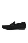 Black Nubuck Mens Loafer Shoes 152-17344 M
