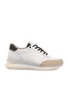 White Genuine Leather Mens Casual Shoes 152-17389 M