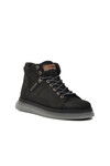 Black Nubuck Genuine Leather Mens Boots 1361654-24K M