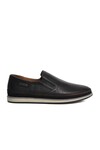 Black Floter Genuine Leather Mens Casual Shoes 62332 M