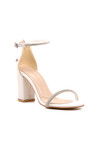 White Womens Evening Shoes PC-52205 Z