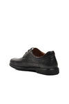 Black Wide-Mould Orthopedic Genuine Leather Mens Casual Shoes 061601 M