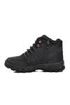Black Non-Slip Sole Water Repellent Unisex Outdoor Boots X6 G