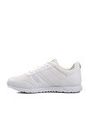 White Laced Lightweight Flexible Mens Sneakers Elraen M