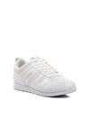 White Laced Lightweight Flexible Mens Sneakers Elraen M