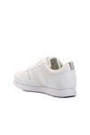 White Laced Lightweight Flexible Mens Sneakers Elraen M