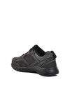 Gima G Black Lace-Up Lightweight Flexible Unisex Sneakers