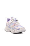 White-Lilac Kids Sports Shoes Nigeria F