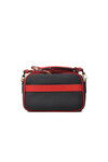 Navy Blue-Red Womens Shoulder Bag US24281