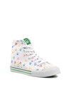 White Womens Sneakers BN-30185 G