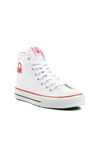 White Womens Sneakers BN-30628 G
