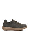 Anthracite Nubuck Genuine Leather Mens Casual Shoes 254103 M