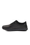 Black Genuine Leather Mens Casual Shoes 316 M