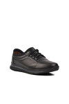 Black Genuine Leather Mens Casual Shoes 316 M