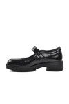 Black Patent Leather Womens Casual Shoes 77602 Z