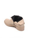 حذاء نسائي مبطن بالصوف البيج 224554 Z
