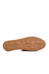 Beige Knitted Lightweight Knitwear Womens Slippers 542023 Z