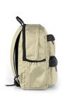Beige-Black Unisex Backpack 03837