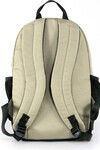 Beige-Black Unisex Backpack 03838