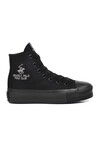 Black Unisex Hi Sneaker PO-30086 G