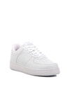 White Lace-Up Mens Sneakers 042 M