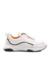 White Genuine Leather Mens Casual Shoes Premium 495 M