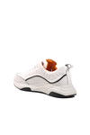 White Genuine Leather Mens Casual Shoes Premium 495 M
