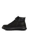 Black Nubuck Genuine Leather Mens Boots 250115 M