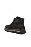 Black Nubuck Genuine Leather Mens Boots 250115 M