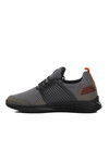 Grey Mens Ankle Elastic Sneakers 330 M